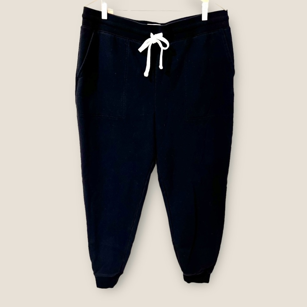 Lands’ End Serious Sweats Joggers black - Picture 2 of 9